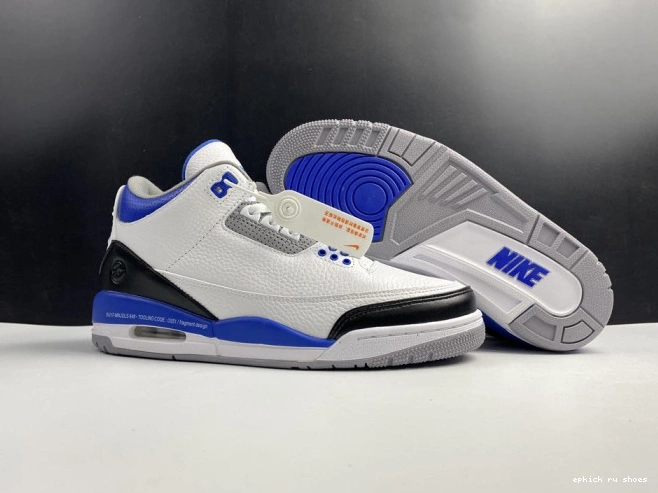 Cheap Jordan Blue 3 White Air CT8532-040 Retro 0811